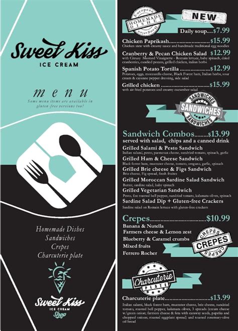 sweet kiss vero|sweet kiss menu.